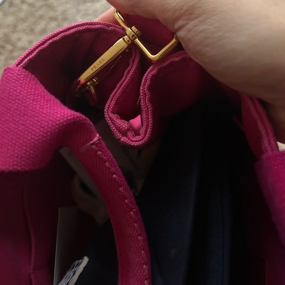 Prada Milano tote bag canapa - Picture 5 of 5